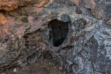 Güney Dakota 'da Wind Cave National Park 'ta doğal giriş, Amerika Birleşik Devletleri