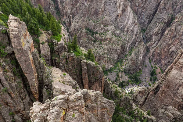 Island Peaks en el Cañón Negro del Parque Nacional Gunnison en Colorado, Estados Unidos —  Fotos de Stock