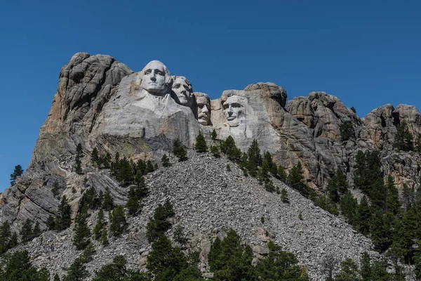 Monument national du Mont Rushmore dans le Dakota du Sud, États-Unis — Photo