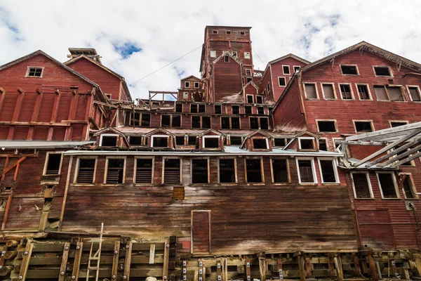 Kennicott Mill in Wrangell-St. Elias National Park in Alaska, United States Stock Photo