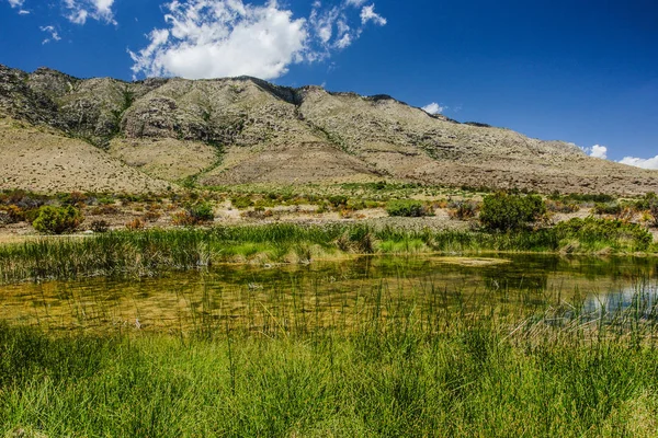 Manzanita Spring Trail in Guadalupe Mountains National Park in Texas, United States Stock Photo