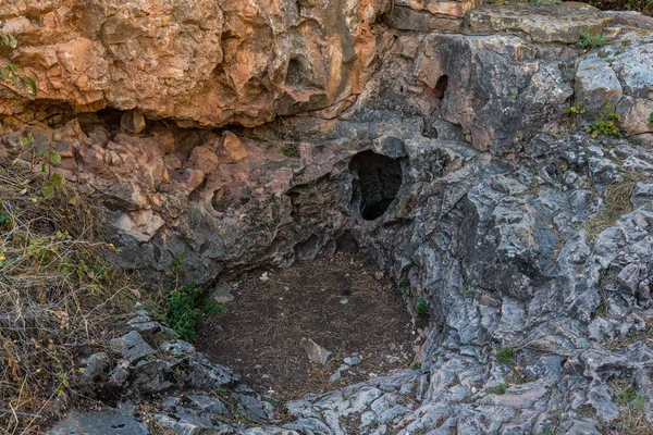 Natural Entrance in Wind Cave National Park in South Dakota, United States Stock Picture