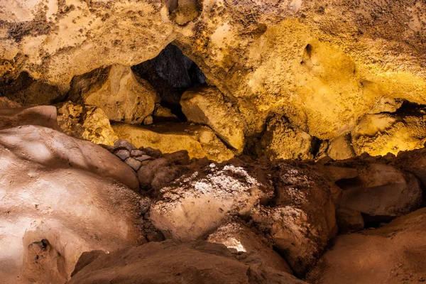 Naturlig entré rutt i Carlsbad Caverns nationalpark i New Mexico, Förenta staterna Royaltyfria Stockbilder