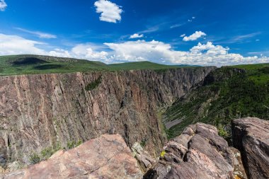Pulpit Rock in Black Canyon of the Gunnison National Park in Colorado, United States clipart