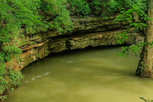 Řeka Styx jaro v mamutí jeskynní národní park v Kentucky, Spojené státy americké — Stock fotografie