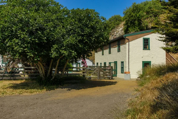 Kaliforniya 'da Kanal Adaları Milli Parkı 'nda scorpion Cove ziyaretçi merkezi, Amerika Birleşik Devletleri