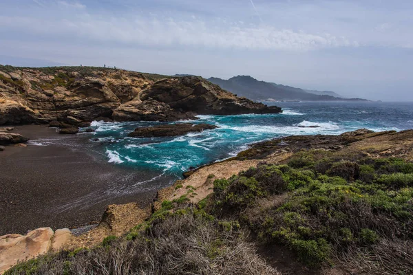 Zona de Sea Lion Point en Point Lobos State Reserve en California, Estados Unidos — Foto de Stock