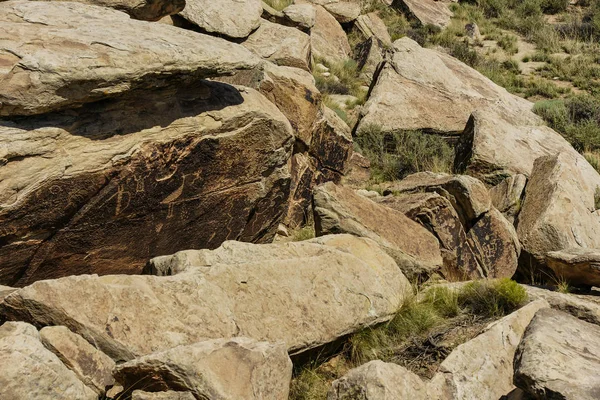 Puerco Pueblo in Petrified Forest National Park in Arizona, United States Stock Photo