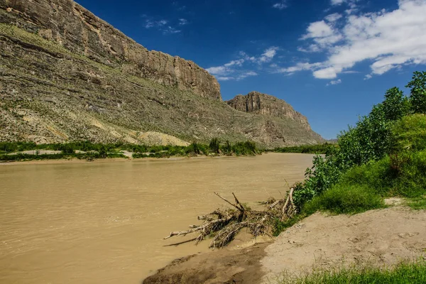 Rio Grande River in Big Bend National Park in Texas, United States Royalty Free Stock Images