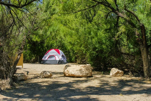 Rio Grande Village Campground in Big Bend National Park in Texas, United States Royalty Free Stock Images