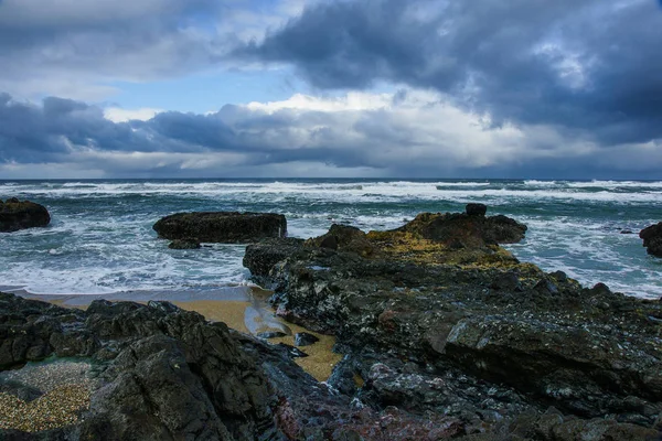 Smelt Sands State Park en Oregon, Estados Unidos — Foto de Stock