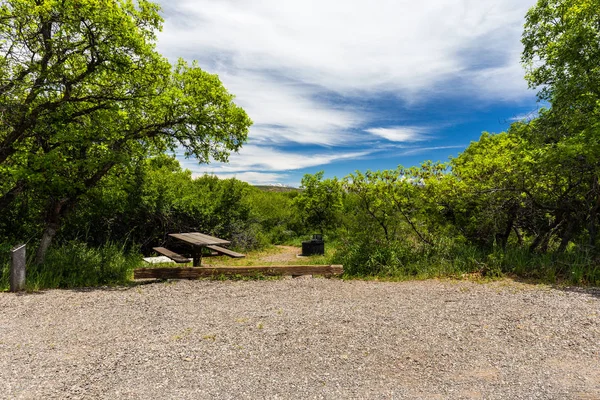 Güney Rim kamp, Colorado, Amerika Birleşik Devletleri 'nde Gunnison Milli Parkı siyah Kanyon