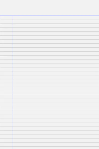 Απεικόνιση Του Σημειωματάριου Κενής Γραμμής — Διανυσματικό Αρχείο