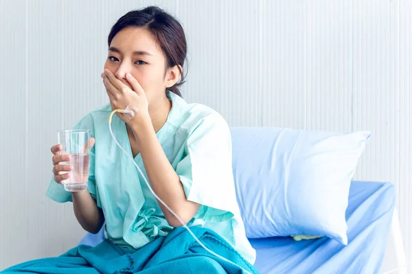 Asiatische Frauen Haben Stress Wegen Coronavirus Oder Covid Infektion Und — Stockfoto