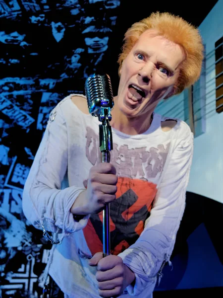 Blackpool, 14 Ocak: Madame Tussauds, İngiltere'de 2018. John Joseph de bilinen adıyla Johnny Rotten, Lydon olduğunu İngiliz şarkıcı, söz yazarı ve müzisyen. İngiliz punk grubu Sex Pistols.