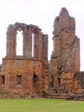 Kenilworth, Ağustos 06: Kenilworth Castle, İngiltere 2018. Gaunt'ın 14 Oriel Kulesi.