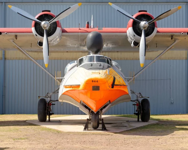 Cosford Augusti Royal Air Force Museum 2018 Konsoliderade Engined Pby — Stockfoto