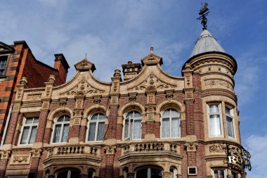 Birmingham, Ekim 07: Eski Royal pub, Birmingham'ın iş bölgesinde. İngiltere'de 2018