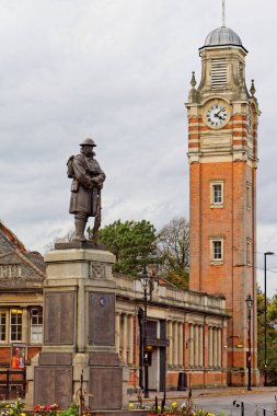 Sutton Coldfield, Ekim 13: Savaş Anıtı ve Belediye Binası, Uk 2018