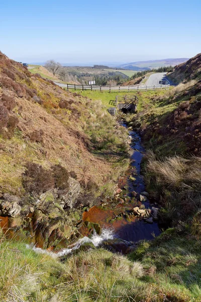 Spring Time beskådar av bergen i Snowdonia, Gwynedd, Wales, UK — Stockfoto