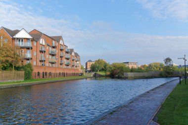 Walsall Kanalı, Walsall, 14 Ekim, Birleşik Krallık 2020