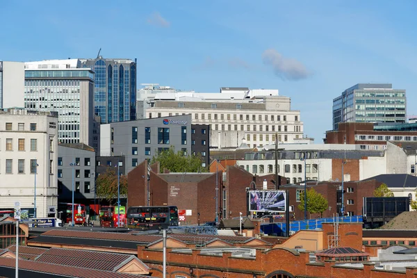 Şehir manzaralı Birmingham, 15 Ekim, Birleşik Krallık 2020