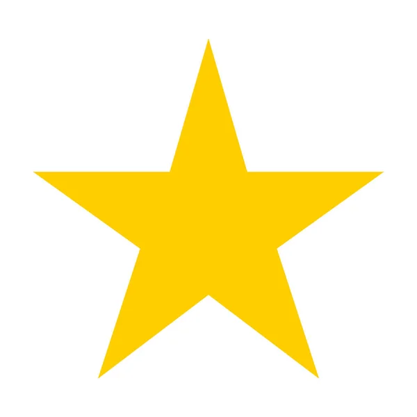 Estrella Vector Icono Símbolo — Vector de stock