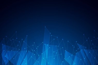 Soyut Çokgen teknolojik altyapı