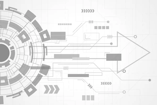 Абстрактний Цифровий Технологічний Фон — стоковий вектор