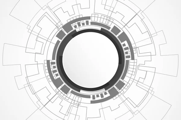 抽象的技术背景 矢量图 — 图库矢量图片