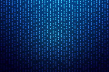 Soyut teknolojik altyapı, mavi hızı dijital modeli