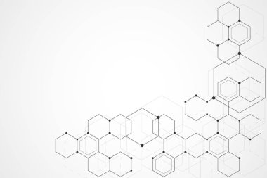 Soyut altıgen arkaplan, Teknoloji çokgeni