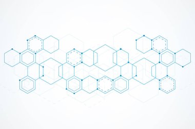 Soyut altıgen arkaplan, Teknoloji çokgeni