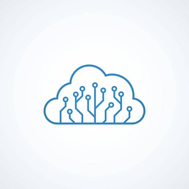 Bulut devre kartı simgesi