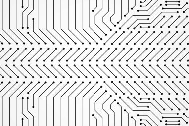 Soyut Teknoloji Arkaplanı, devre kartı deseni