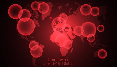 Coronavirüs, Coronavirüs 'ün tüm dünyaya yayılması, Coronavirüs, Covid-2019, tehlikeli virüs, uyarı sinyalleri, koronavirüs noktasının, pandemik