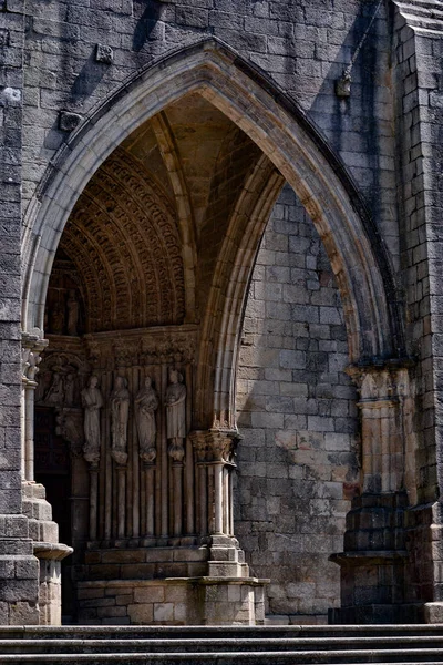 Portico Della Cattedrale Tui Galizia — Foto Stock