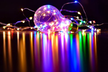 Karanlıkta parlayan ampul