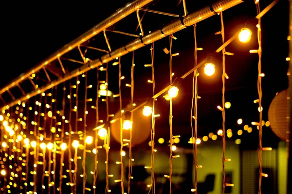夜のペンダント ライト — ストック写真