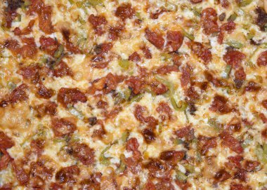 Pizza arka plan fotoğraf doku