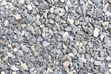 Doku kullanmak için arka plan, yeni inşaat için ezilmiş taş taş çakıl
