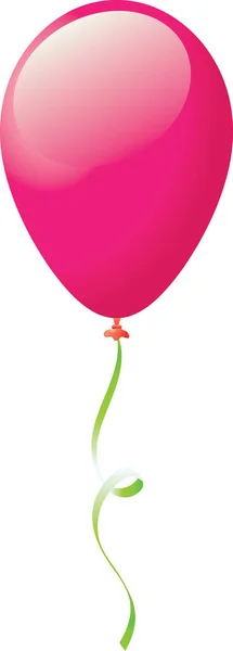 Balão Balões Cor Brilhante Vector Eps — Vetor de Stock
