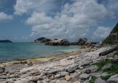 Tagesauflug auf die wunderschoene Insel Tokashiki, Okinawa, Japonya
