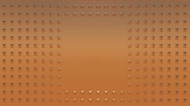 Bakır arka plan, 3d render