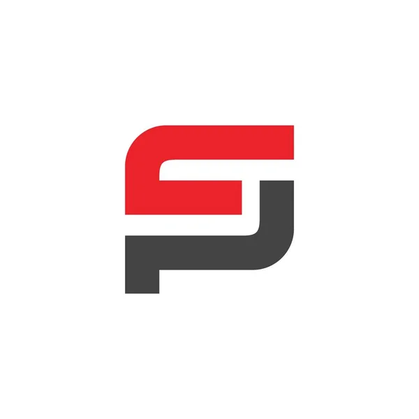 FS mektup Logo vektör. SF logosu