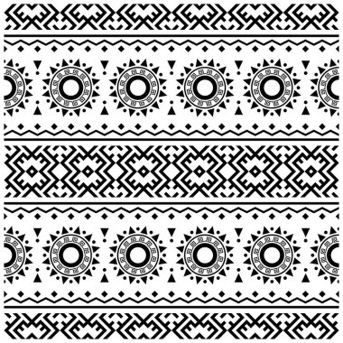 Kusursuz Etnik Modeller Pers tasarım vektörü. Süs deseni tasarımı siyah beyaz renkte