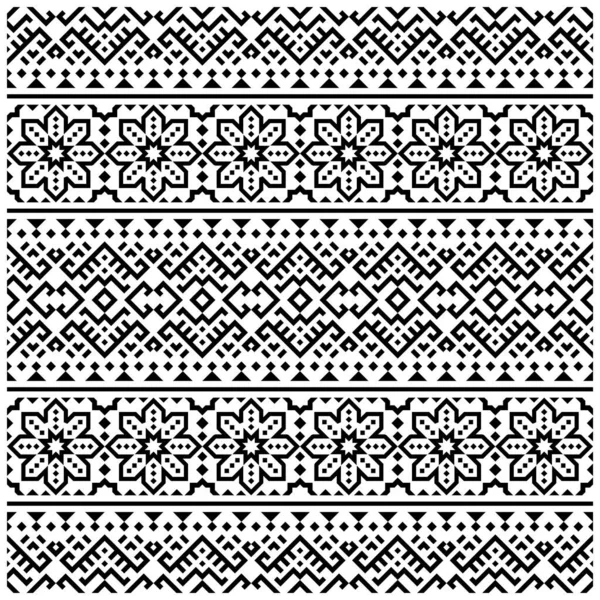 Марокканский Векторный Бесшовный Рисунок Абстрактная Геометрическая Фоновая Иллюстрация Тканевая Ткань — стоковый вектор