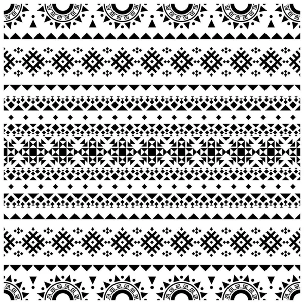 Marockansk Vektor Sömlöst Mönster Abstrakt Geometrisk Bakgrund Illustration Tyg Textil — Stock vektor