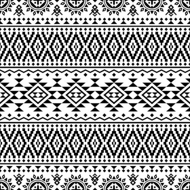 Kusursuz Aztek Deseni dokusu arkaplanı