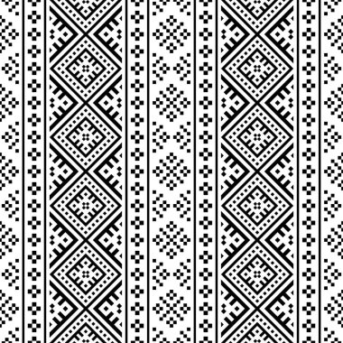 Kabilesel etnik model arkaplan tasarım vektörü